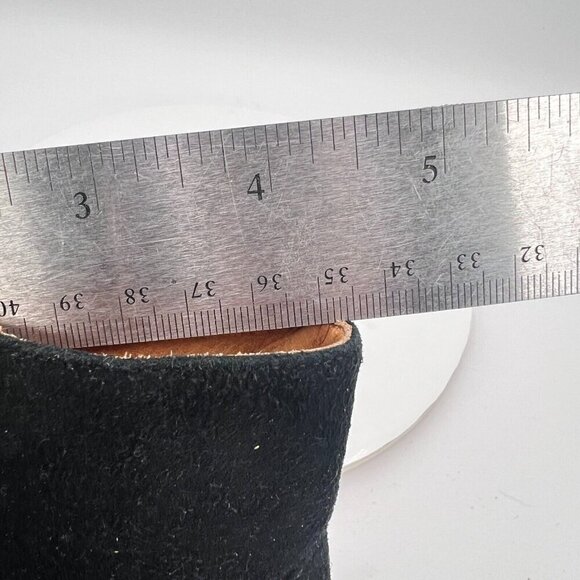 Isabel Marant Leyane Women Size EU 40 US 10 Black Glossed Leather Zip Ankle Boot - Picture 16 of 16